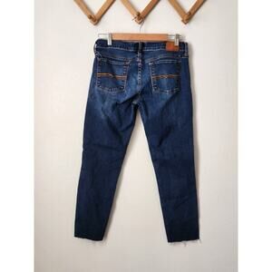 Lucky Brand Charlie Skinny low rise jeans‎ med wash raw hem 6/28